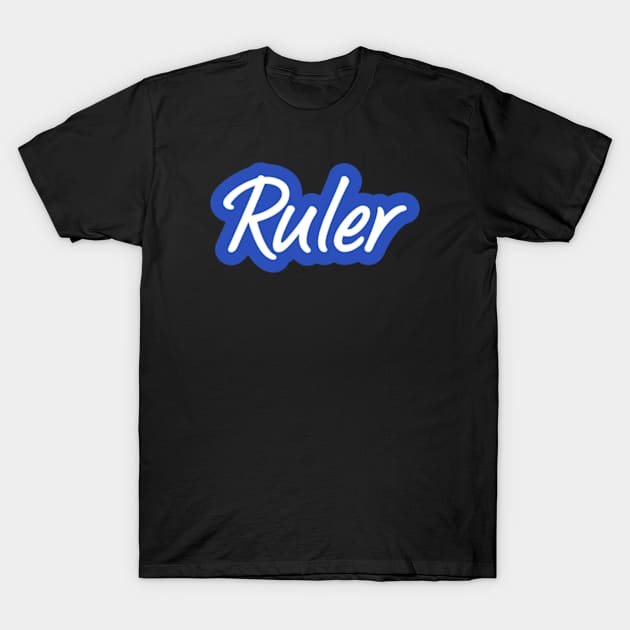 Ruler T-Shirt by coralwire